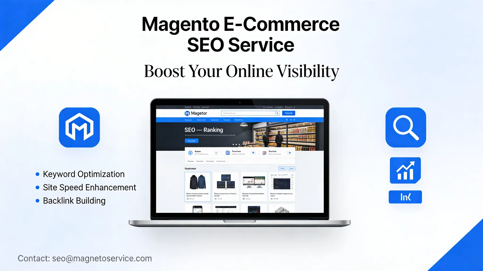 Magento E-Commerce SEO Service