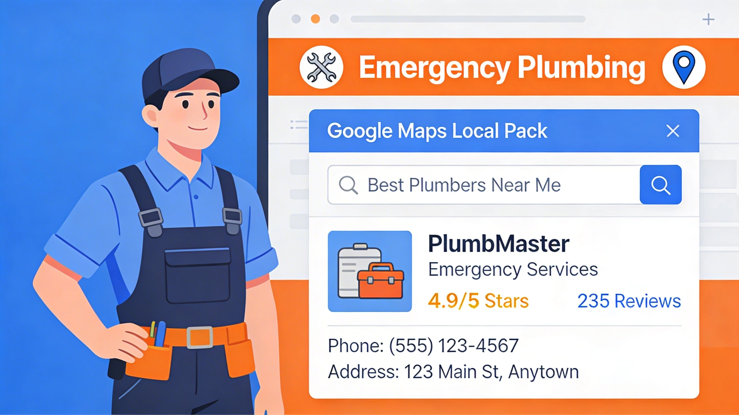 12 local SEO wins for plumbers including maps reviews keywords pages and more